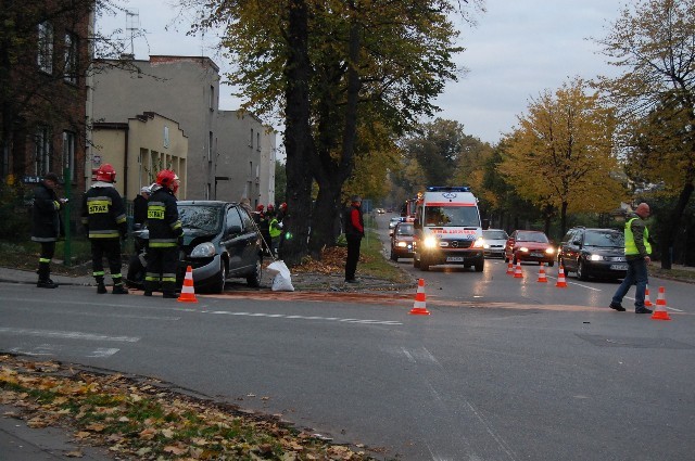 Tczew. Wypadek na Bałdowskiej - kobieta trafiła do szpitala