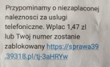 Nowotomyska policja ostrzega: Uwaga na fałszywe SMSy!