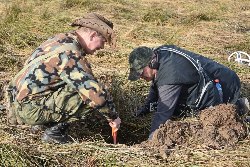 Poszukiwacze skarbów przeczesywali pola w gminie Koronowo w...