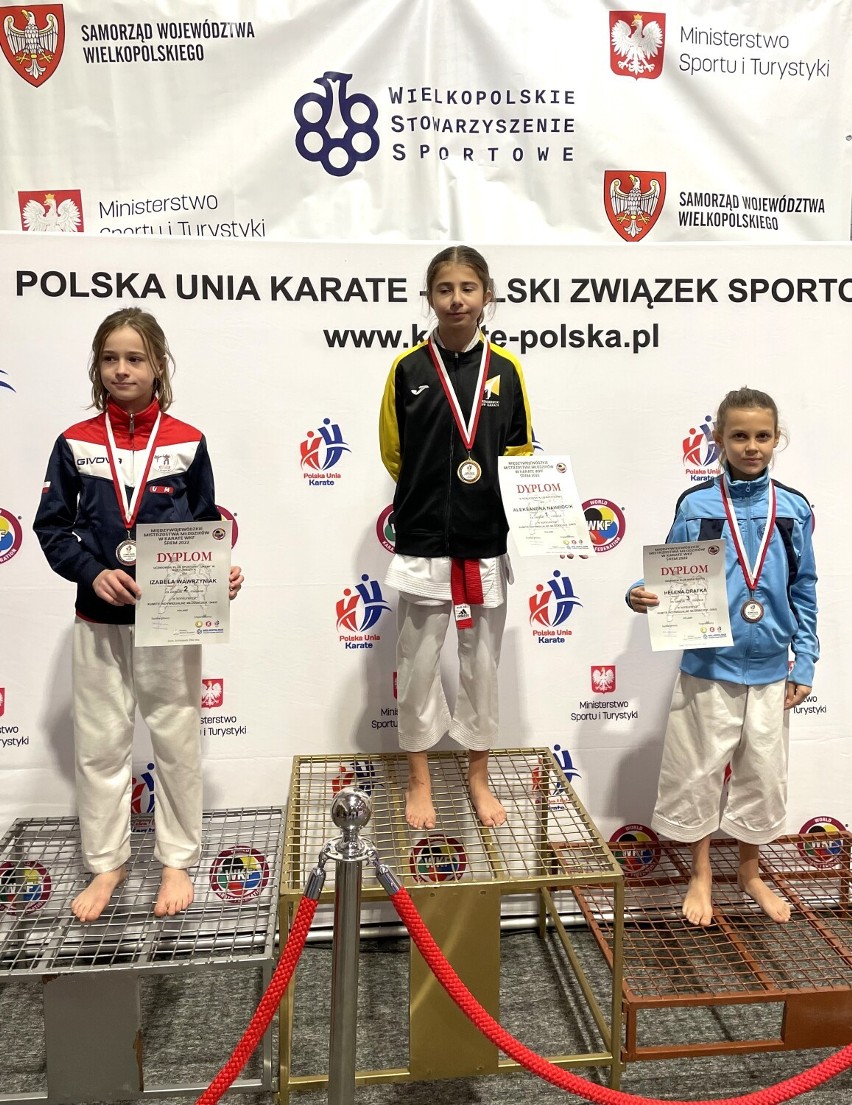 Szamotulski Klub Karate znów na podium! Zawodnicy wywożą ze Śremu kolejne medale!