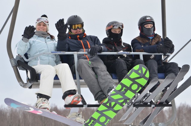 W tym roku stok na górze Kamieńsk odwiedziło ponad 100 tysięcy narciarzy i snowboardzistów