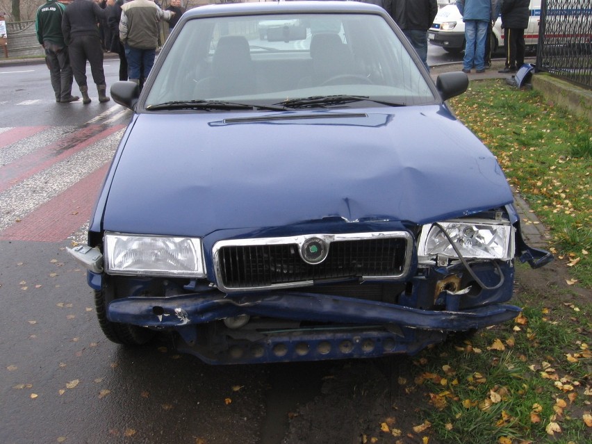 Wypadek w Łuszkowie