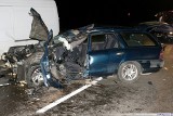 Wypadek z łosiem na drodze Sokółka - Sokolany [zdjęcia]