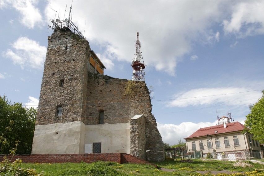 Wieża na Górze Chełmiec - Góry Wałbrzyskie