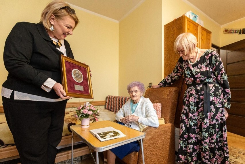 Setne urodziny obchodziła kilka dni temu inowrocławianka,...