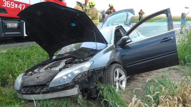 Wypadek w m.  Rzadka Wola (gm. Brześć Kujawski) na drodze wojewódzkiej 270