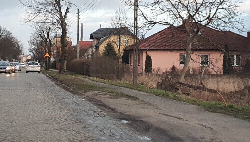Ulica Święciechowska w Lesznie od lat czeka na remont....