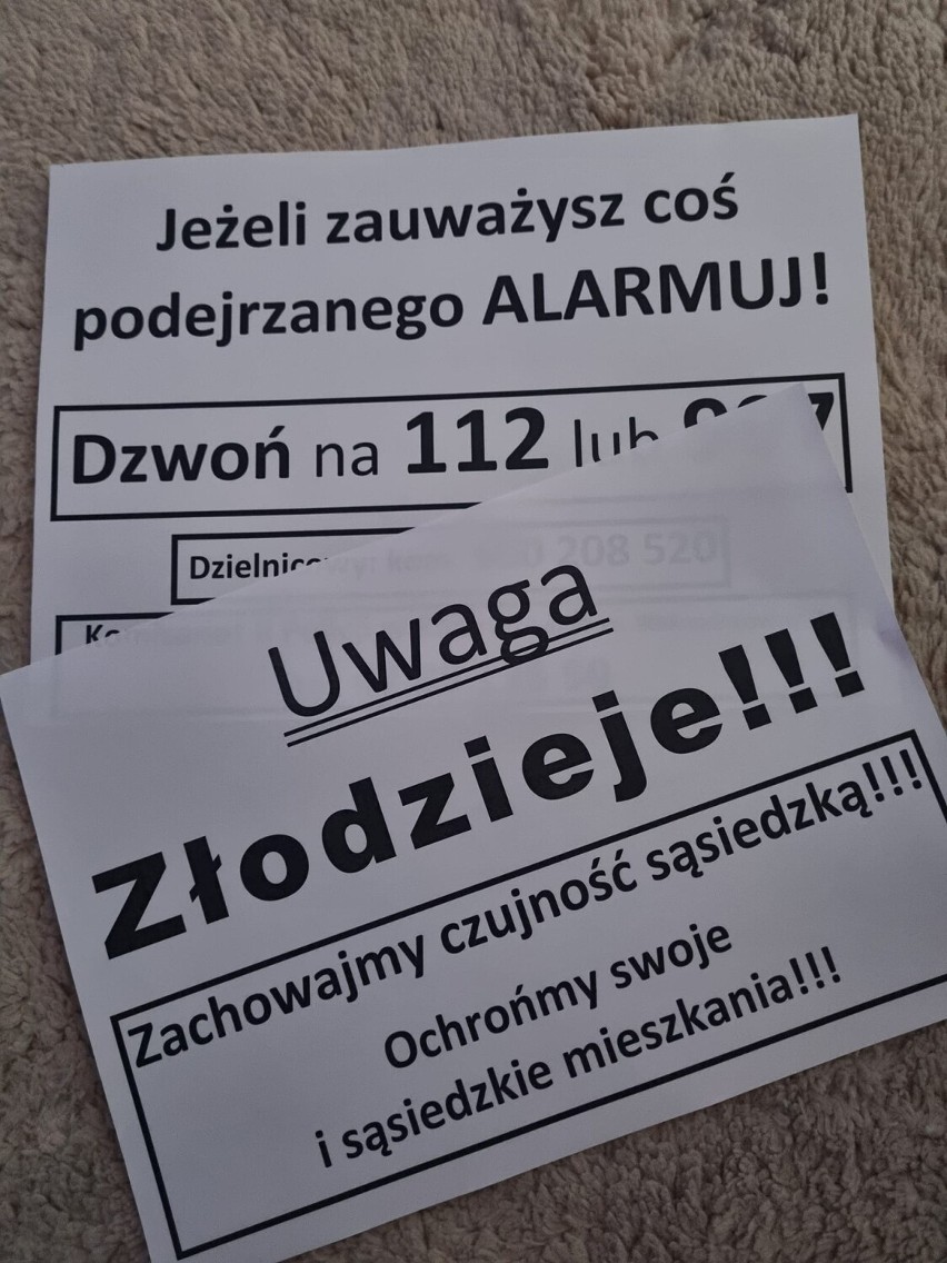 Pojawiły się dziwne znaki? Poinformuj sąsiadów i zawiadom...