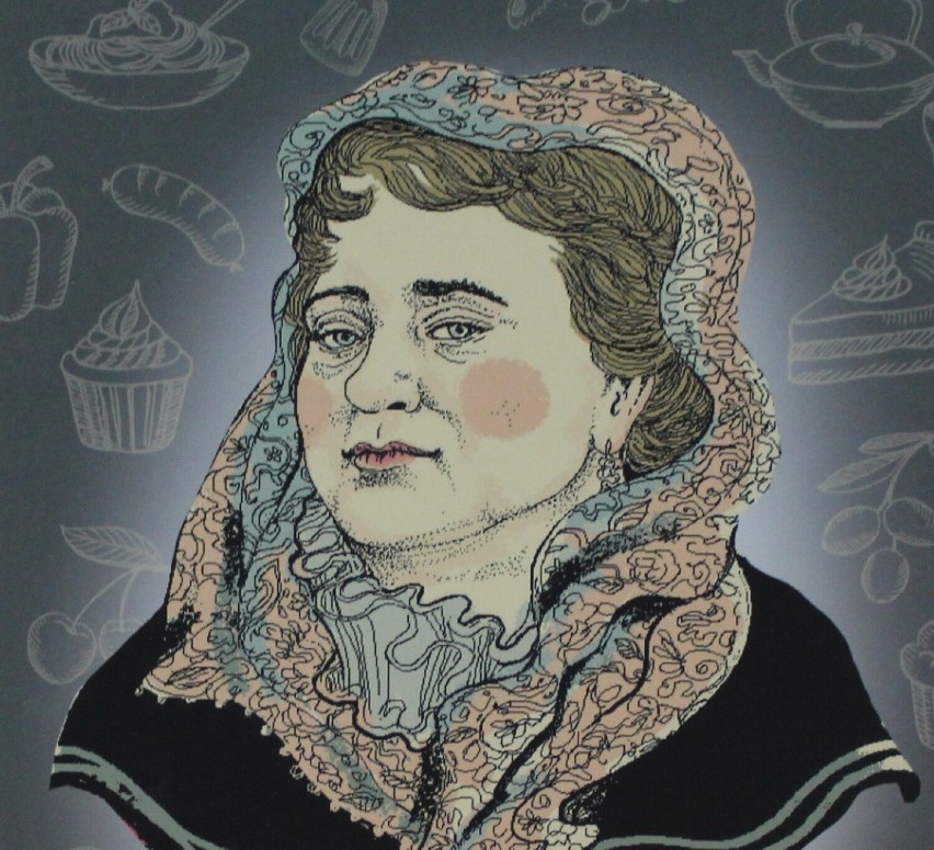 Portret z okładki biografii Lucyny Ćwierciakiewiczowej.