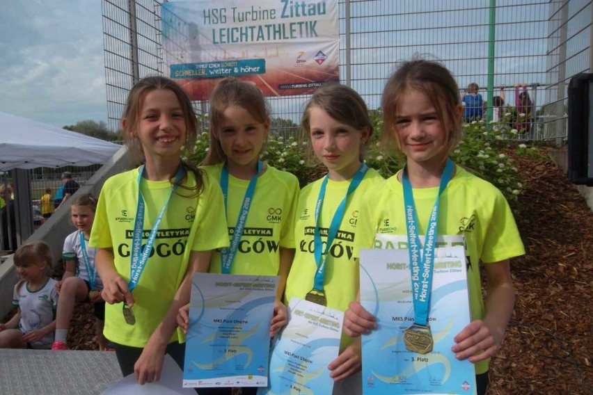 Lekkoatleci z Głogowa przywieźli do domu worek medali z zawodów w Niemczech [ZDJĘCIA]