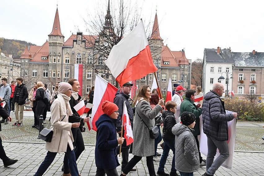 I Marsz Niepodległości w Wałbrzychu