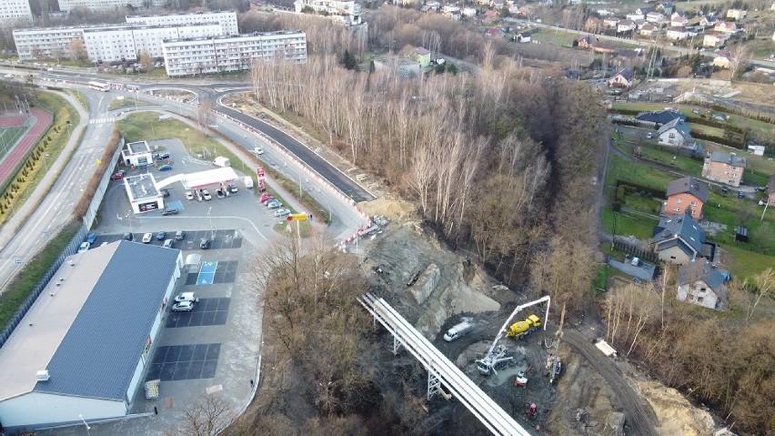 Nowy wiadukt i budowa ronda w Jastrzębiu