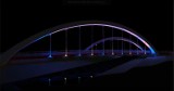 Spektakularna budowa w Limanowej. Most, który powstaje przy ul. Lipowej będzie oświetlony. Który kolor najlepszy? Zobacz wizualizacje