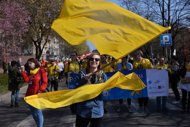 2019 Gdańsk, Pola Nadziei, Żonkilowa Parada, kwesta na rzecz podopiecznych hospicjów