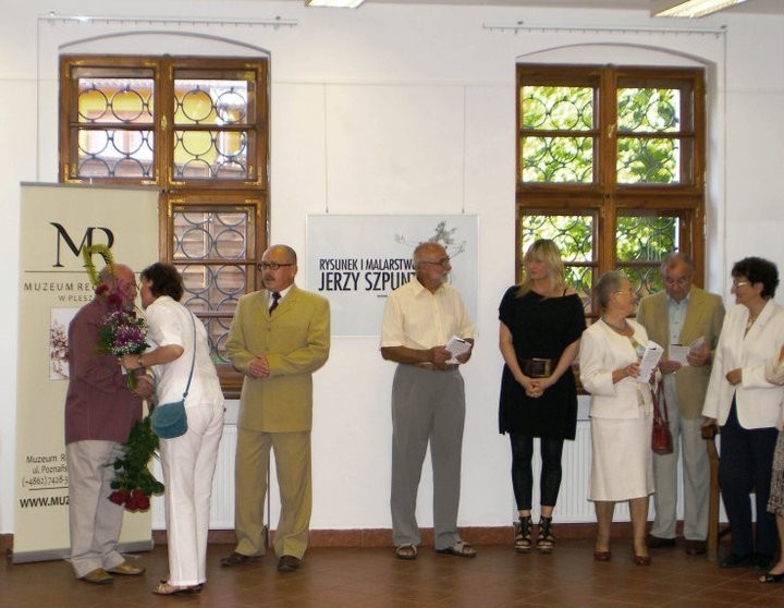 Jerzy Szpunt wystawa w Muzeum Regionalnym Pleszew
