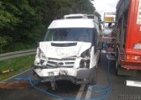 Wypadek na trasie Niwki - Kalinowice w powiecie strzeleckim. Jedna osoba poszkodowana