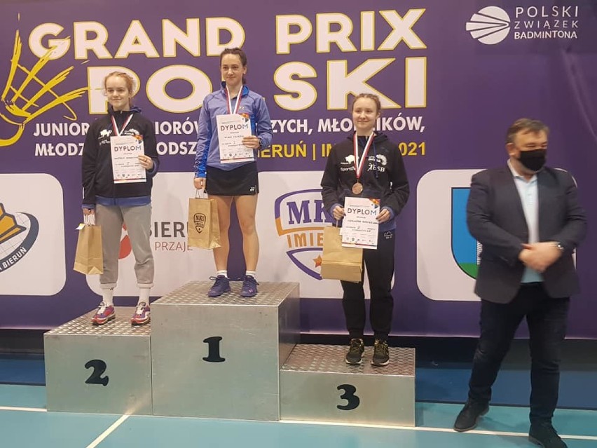 Dwa złote i srebrny medal zdobyli suwalscy badmintoniści w Bieruniu i Imielinie