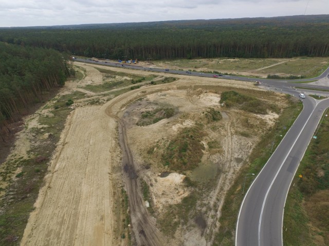 Węzeł Kijewo - zdjęcia zrobione we wrześniu 2019 roku