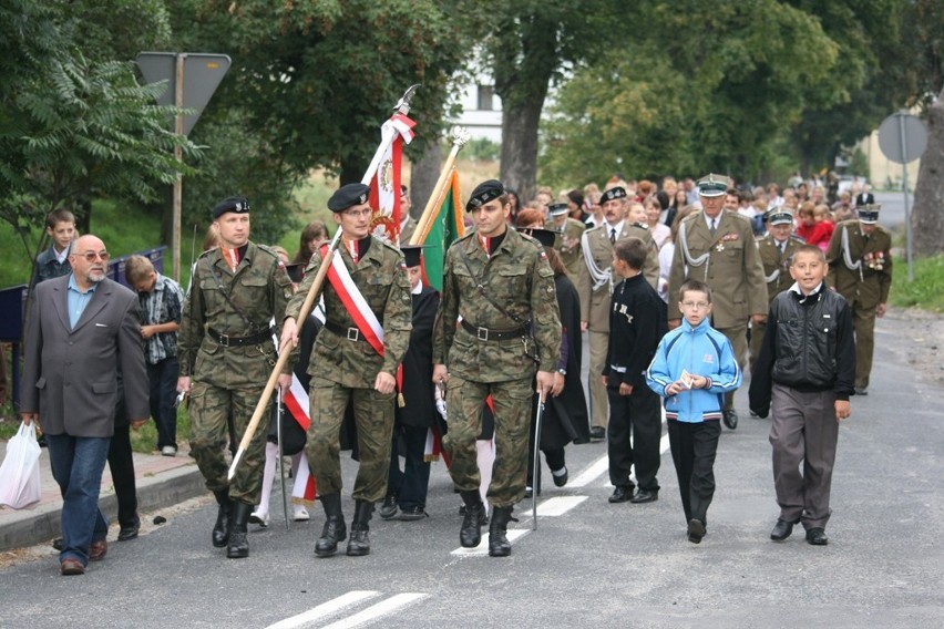 Pancerniacy u podopiecznych w Krzywej