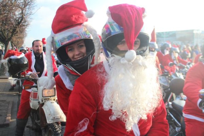 Mikołaje na motocyklach 2014 przejechali przez całe Trójmiasto