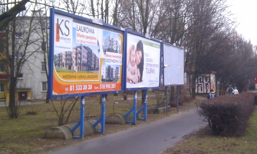 Piękny jest nasz Lublin... gdy powycinać z niego tablice, billboardy itd.