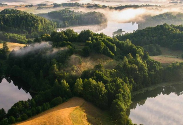 Góra Zamkowa w Szurpiłach. Dawne miejsce grody Jaćwingów.