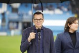 Wizyta Mateusza Morawieckiego w Chorzowie na stadionie. Premier deklaruje wsparcie finansowe! Remont przy Cichej na horyzoncie