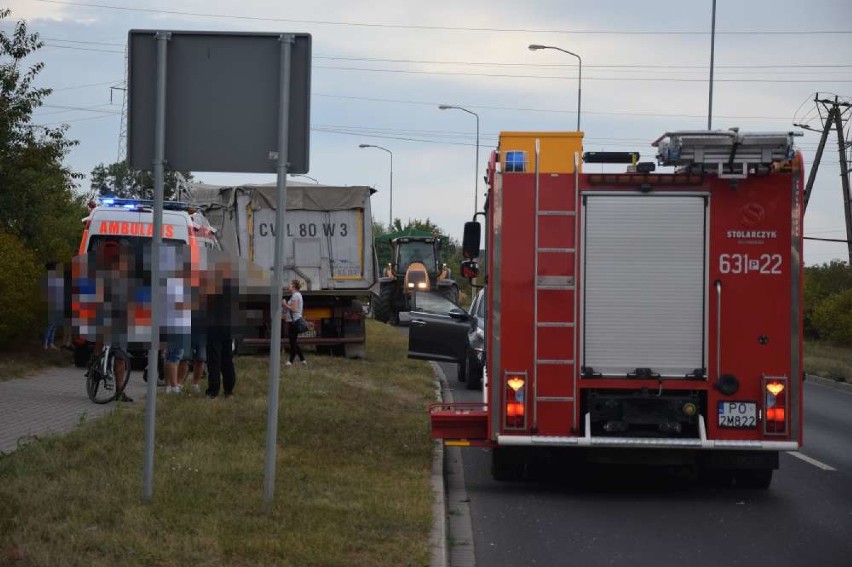 Wypadek w Wągrowcu. Zderzyły się dwie ciężarówki. Co ustaliła policja? [ AKTUALIZACJA, GALERIA ZDJĘĆ]