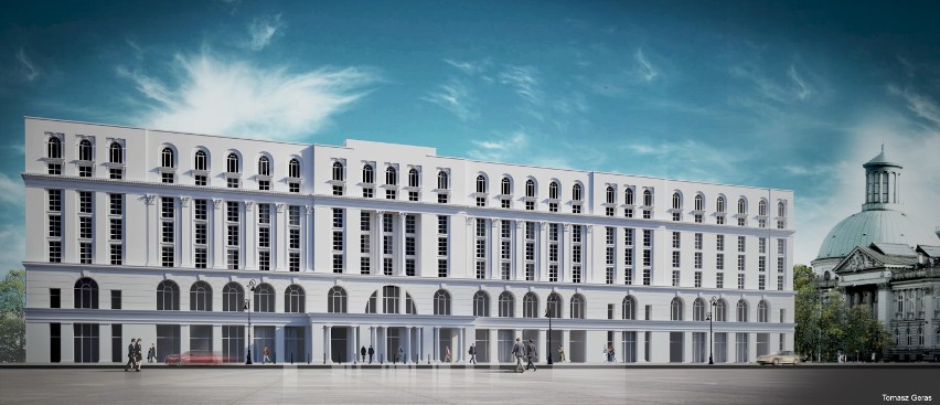 Architekt „przerobił” znane budynki w Warszawie. Tak wyglądałaby stolica w stylu nowego klasycyzmu
