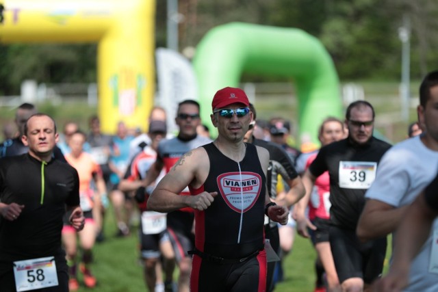 Polsko-Niemiecki Cross Duathlon w Wojewódzkim Ośrodku Sportu i Rekreacji w Drzonkowie