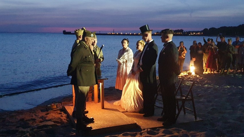 Ślub Angeliki i Kamila podczas D-Day Hel 2019