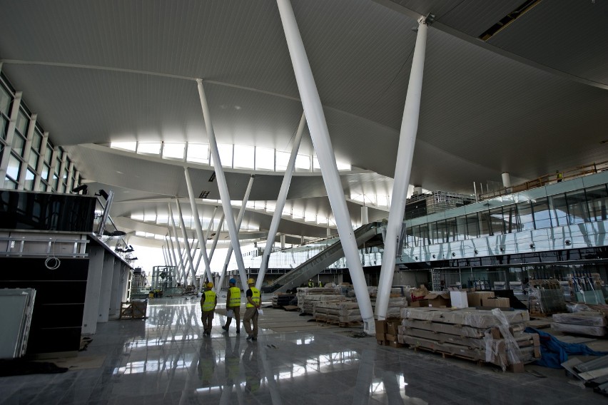 Wrocław: Terminal lotniska prawie gotowy (FILM i ZDJĘCIA)