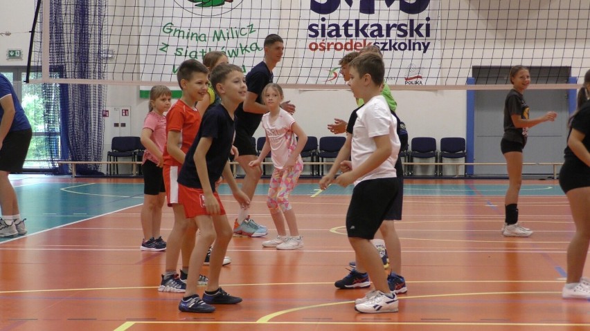 Trening z Marcinem Możdżonkiem w Miliczu. Dzieci były zachwycone