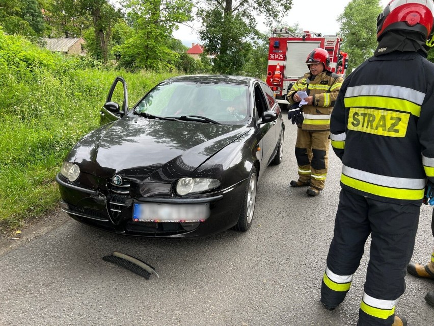 Wypadek w Buszkowiczkach - 12.06.2023