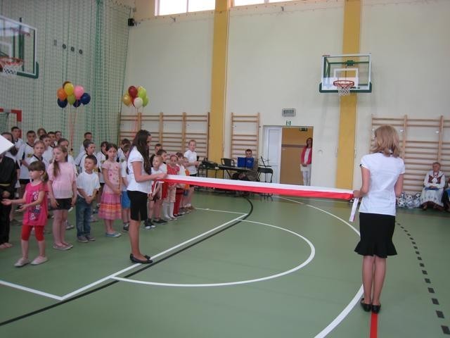 Otwarcie sali gimnastycznej w Rzechcie