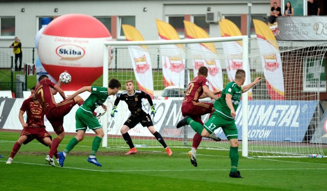 Chojniczanka Chojnice zremisowała z Górnikiem Polkowice 1:1. W barażach zagra ze Skrą Częstochowa