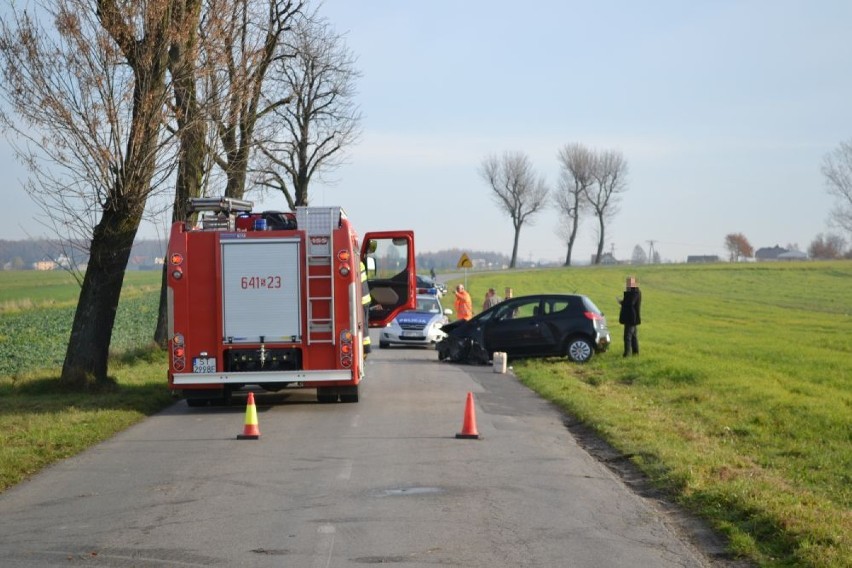 Wypadek w Lędzinach: Jedna osoba ranna