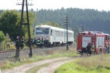 Mężczyzna na torach w Wałdowie Szlacheckim pod Grudziądzem. Przejechał nad nim pociąg