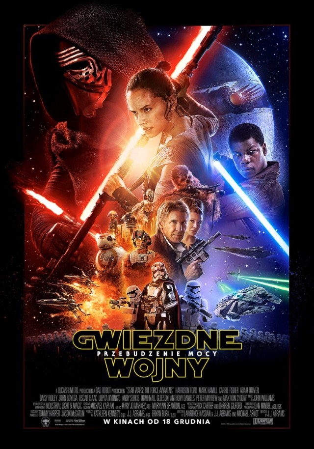 Plakat kinowy filmu "Gwiezdne Wojny: Przebudzenie Mocy"
