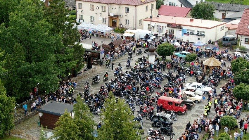 Odpust i parada motocyklowa w Bakałarzewie    