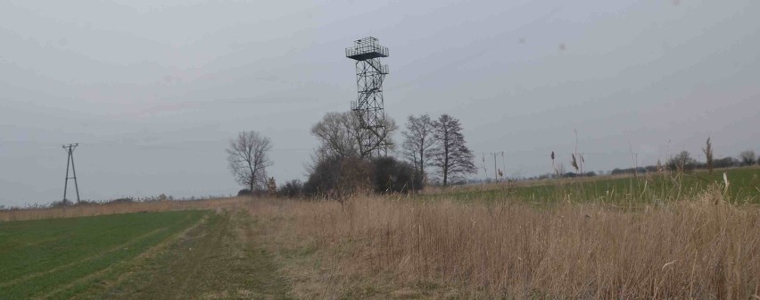 Gmina Nowy Staw: Stara wieża powojskowa w Półmieściu rozkradana na złom