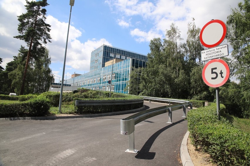 Podjazd szpitalny po remoncie wartym prawie 1,5 miliona złotych