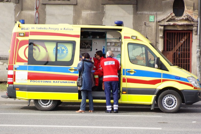 Wypadek autobusu w Kaliszu