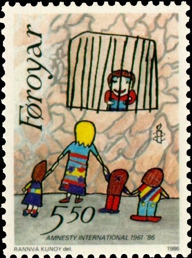 Źródło: http://commons.wikimedia.org/wiki/File:Faroe_stamp_132_amnesty_international.jpg