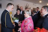 Uroczyste powitanie nowego komendanta straży pożarnej w Radomsku [ZDJĘCIA+FILM]