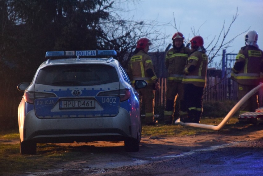 Pożar w Łubowie. Interweniowała straż pożarna