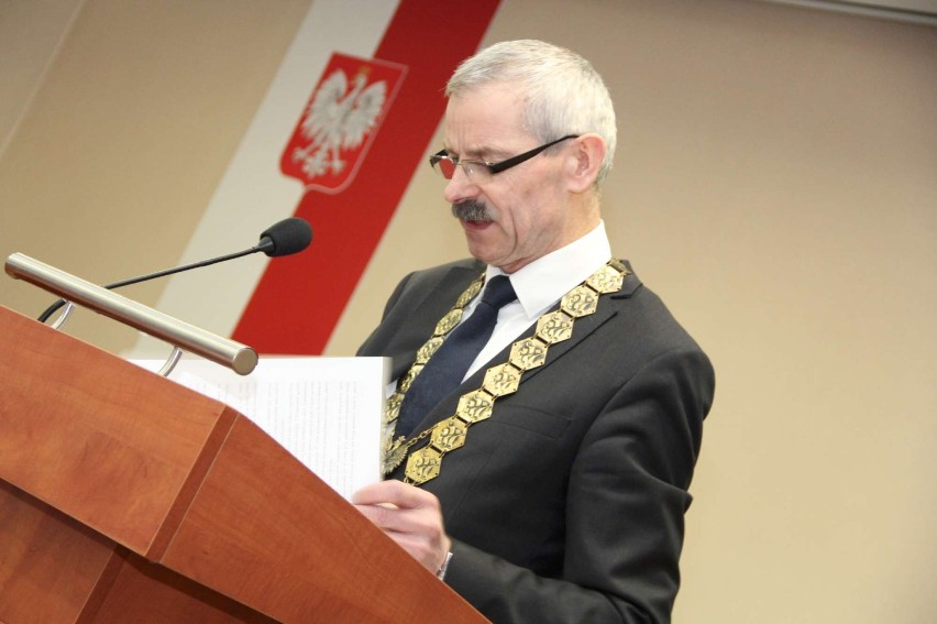 Burmistrz Międzychodu - uroczysta sesja Rady Miejskiej...