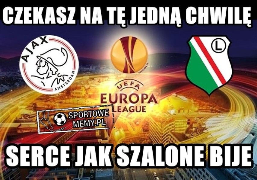 [MEMY] Ajax - Legia. Wojskowi za burtą Ligi Europy,...