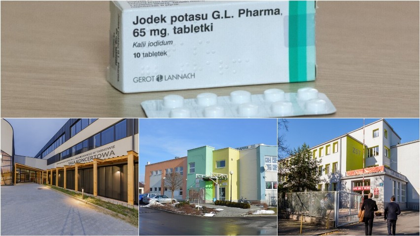 Tabletki jodku potasu będą wydawane w Tarnowie głównie w...