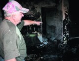 Pożar w Mucharzu: ranny strażak i 800 tys. złotych strat